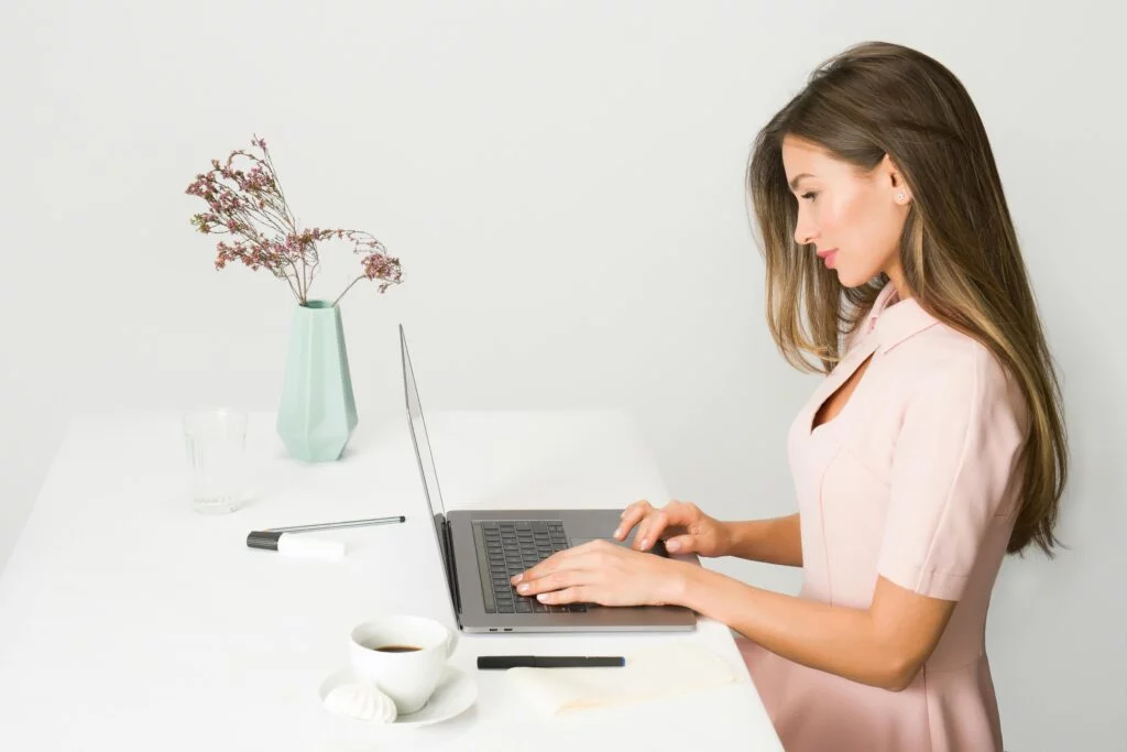 women at laptop