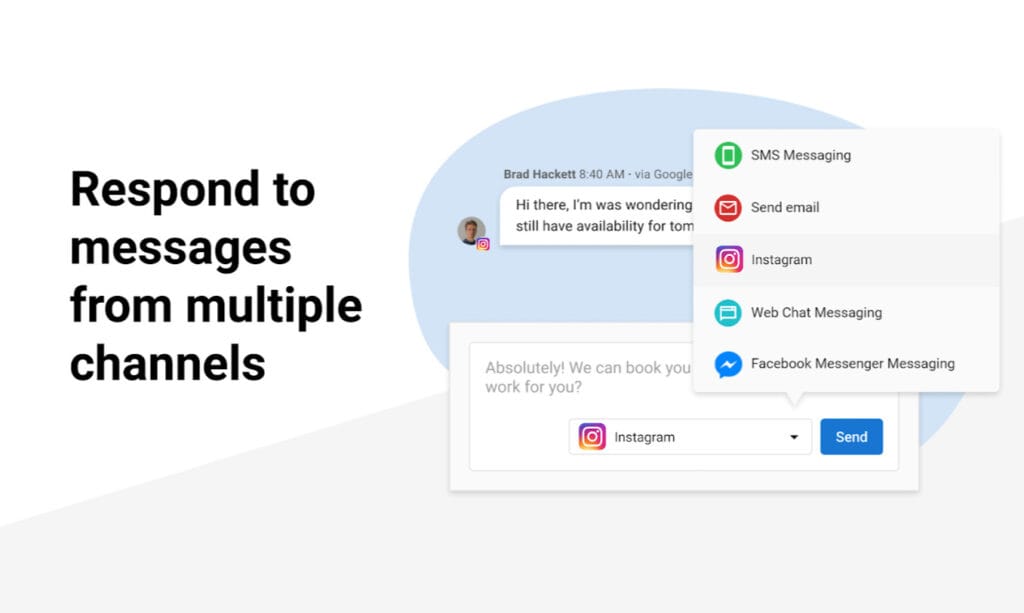 Follow-up with leads in a unified inbox